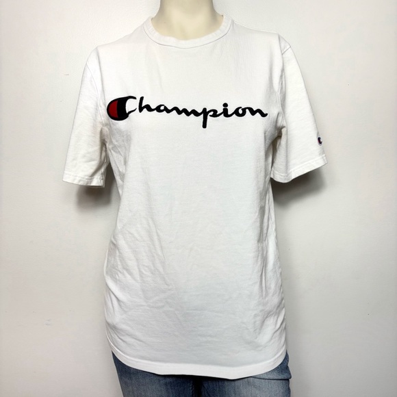 Champion Other - Champion white graphic tee